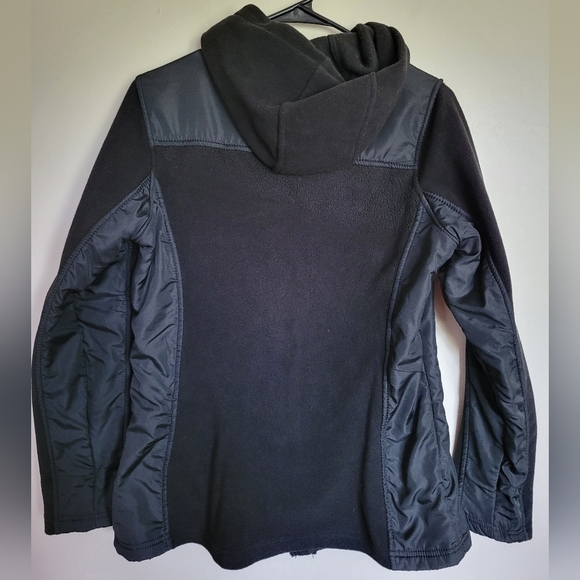 Snozu Performance Women's Black Fleece Zip-up Jacket Size Medium - Picture 4 of 6